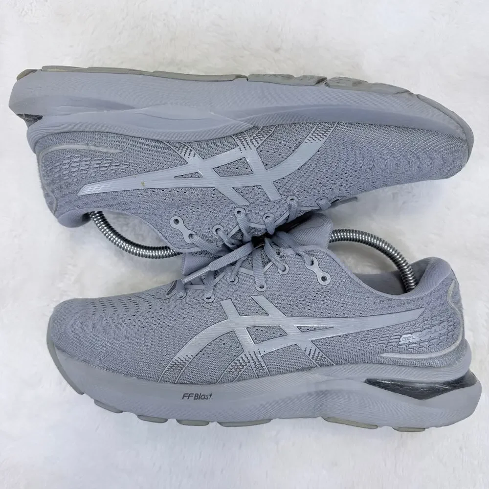ASICS Gel-Cumulus 24 Gray Sheet Rock Running Shoes Mens Size 9